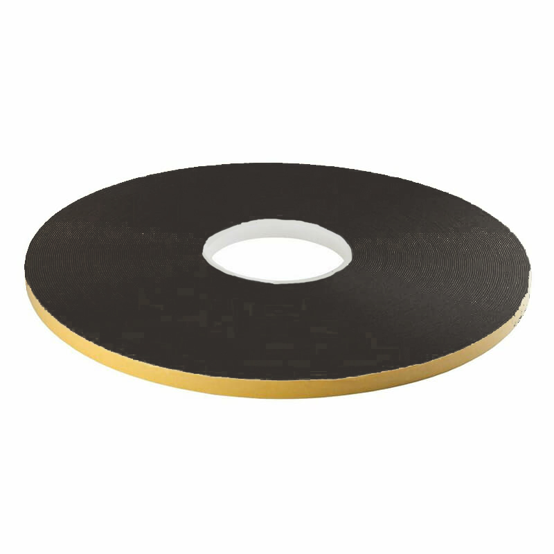10mm x 3mm PE Glazing Black Tape 25m image