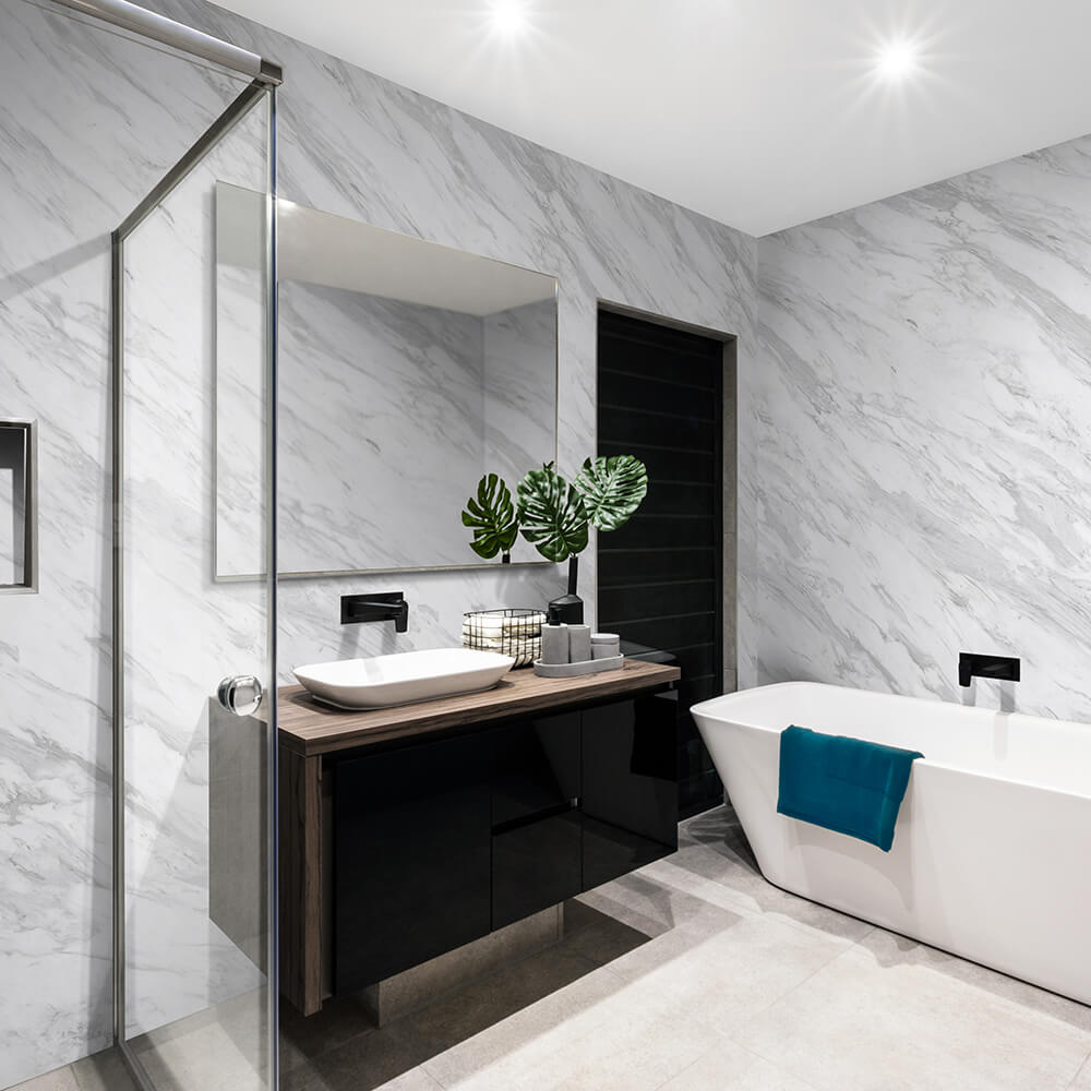 Manhattan (matt) 8mm Zest Wall Panels 375mm x 2.6m Pk3 Image