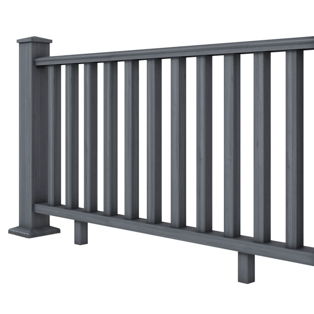 Charcoal Balustrade Post and Rail System 1.8m Image