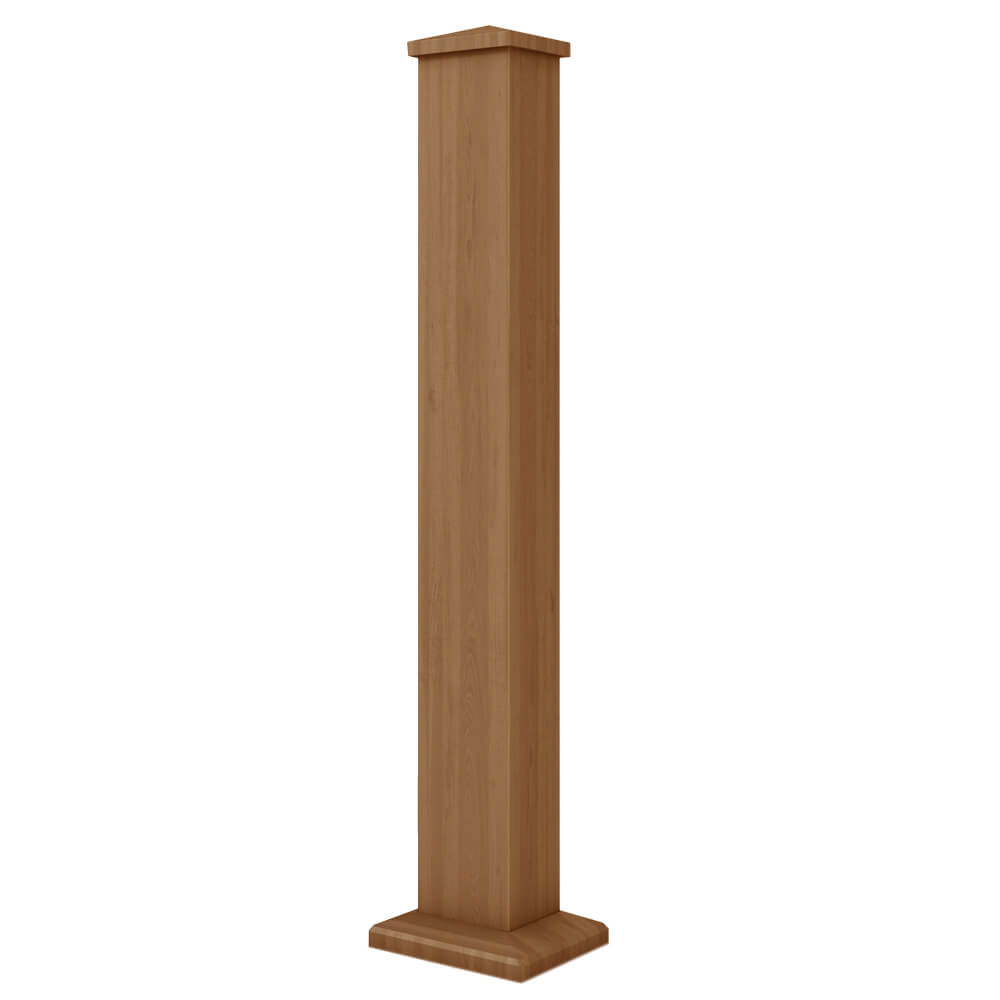 Brown Balustrade Post image