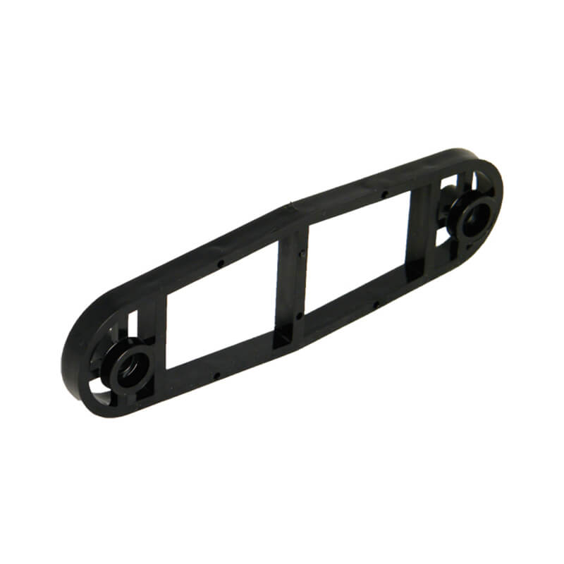 FloPlast Black Round Pipe Clip Bracket Spacer image