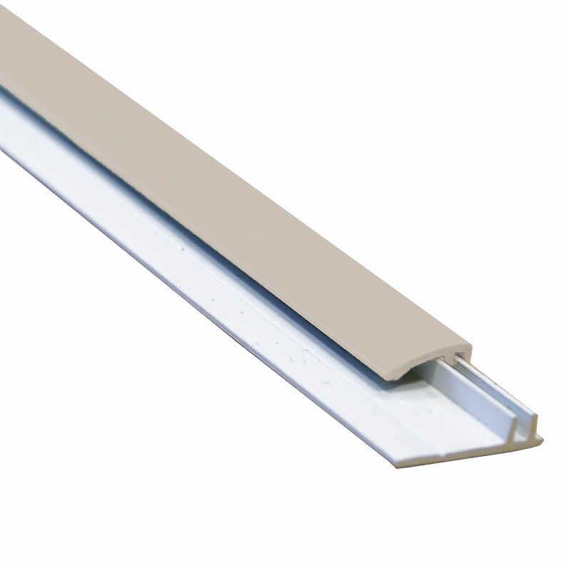 Ivory Satin 2 Part Capping Strip 3.05m  image