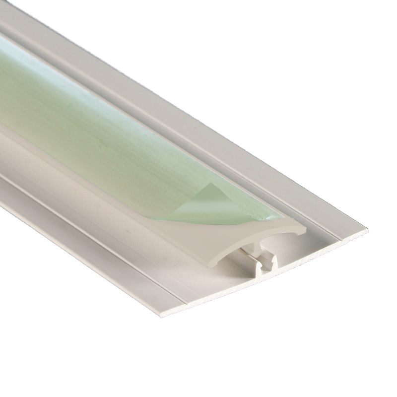 Ivory Satin 2 Part Division Bar 3.05m  image