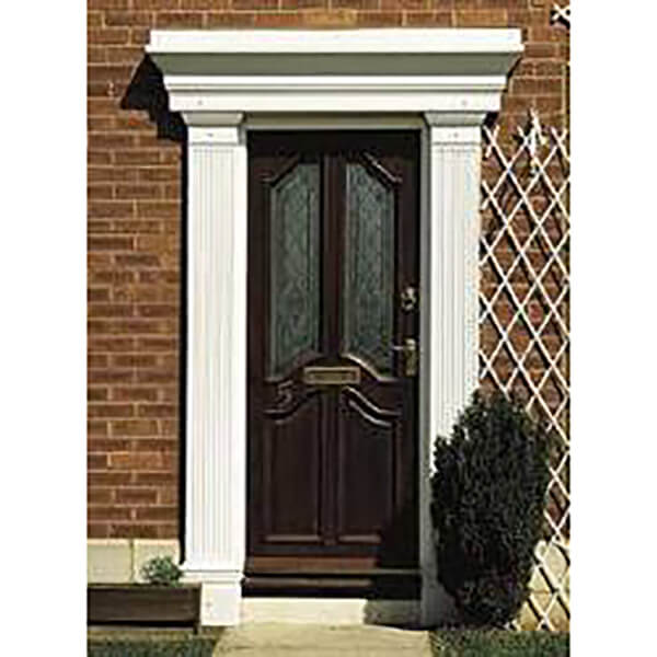 2100mm Georgian Door Surround Light Oak (RAL8003) image