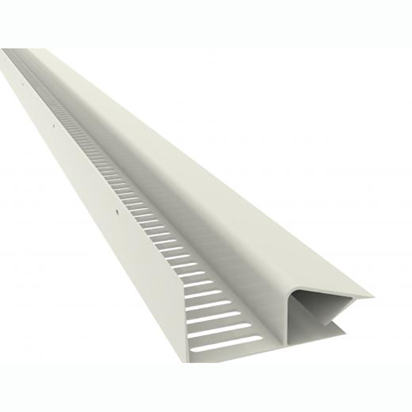 10mm Continuous Vent Strip White 2.4m image