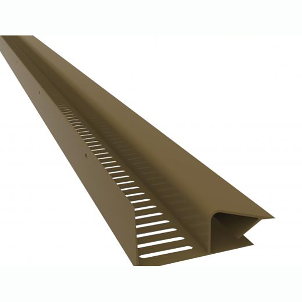 10mm Continuous Vent Strip Brown 2.4m image
