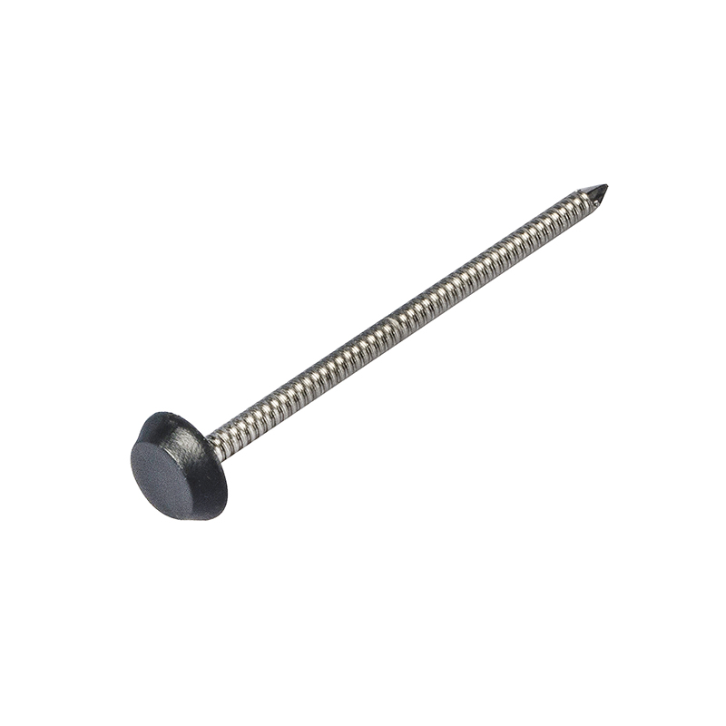65mm Anthracite Grey Stainless Steel Trimtop Nails Pack of 100 image
