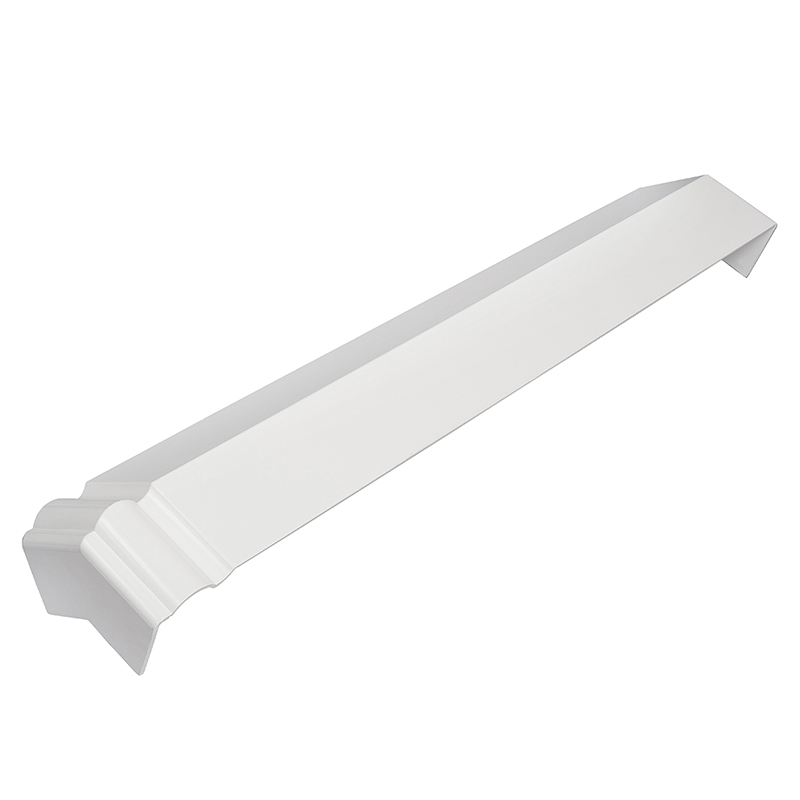 135 Degree x 410mm Plain White External Corner image