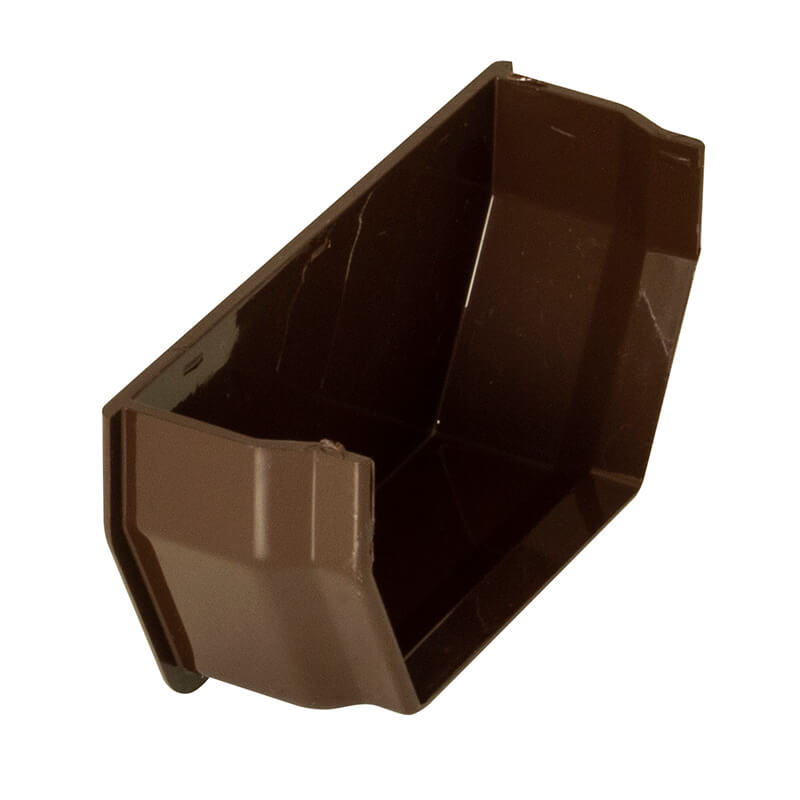 114mm Square Brown Internal Stopend  image