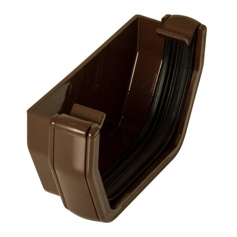 114mm Square Brown External Stopend  image
