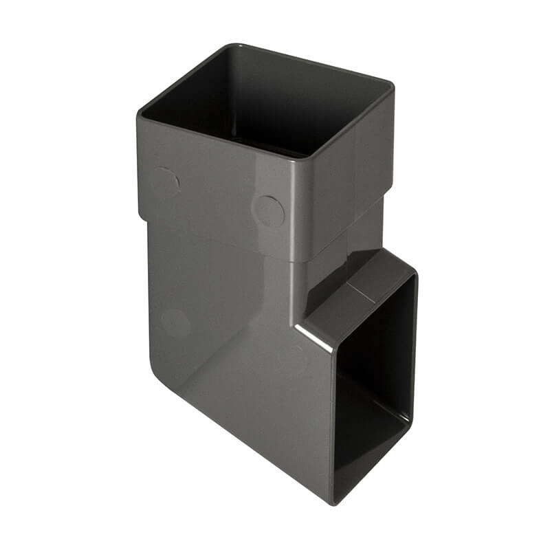 65mm Square Anthracite Grey Shoe  image