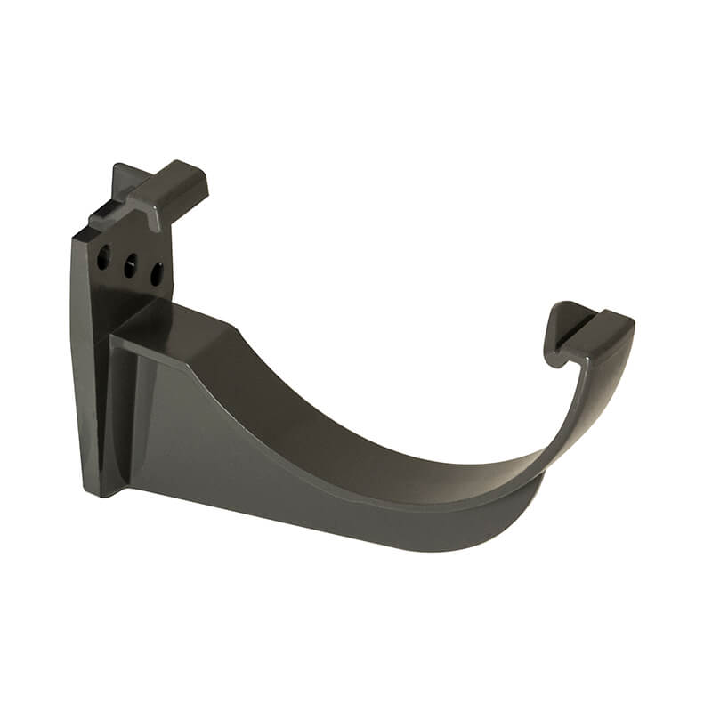 112mm Anthracite Grey Half Round Fascia Bracket  image