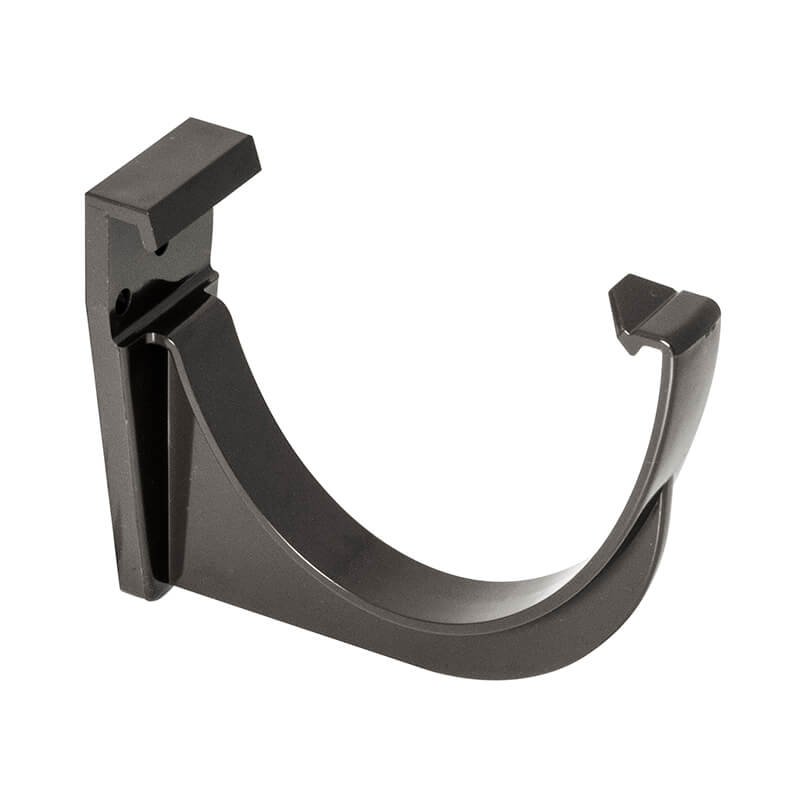 FloPlast 115mm Deepflow Hi-Cap Anthracite Grey Fascia Bracket  image