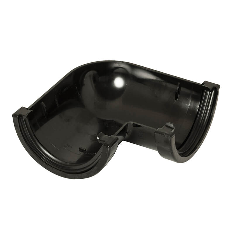 90 Gutter Angle Black Miniflo image