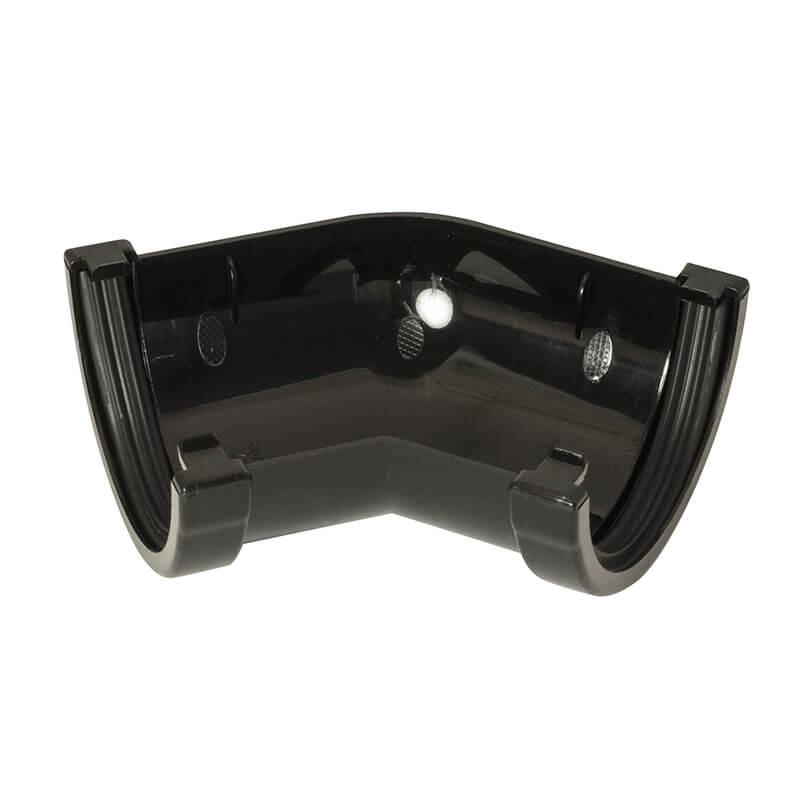 135 Gutter Angle Black Miniflo image