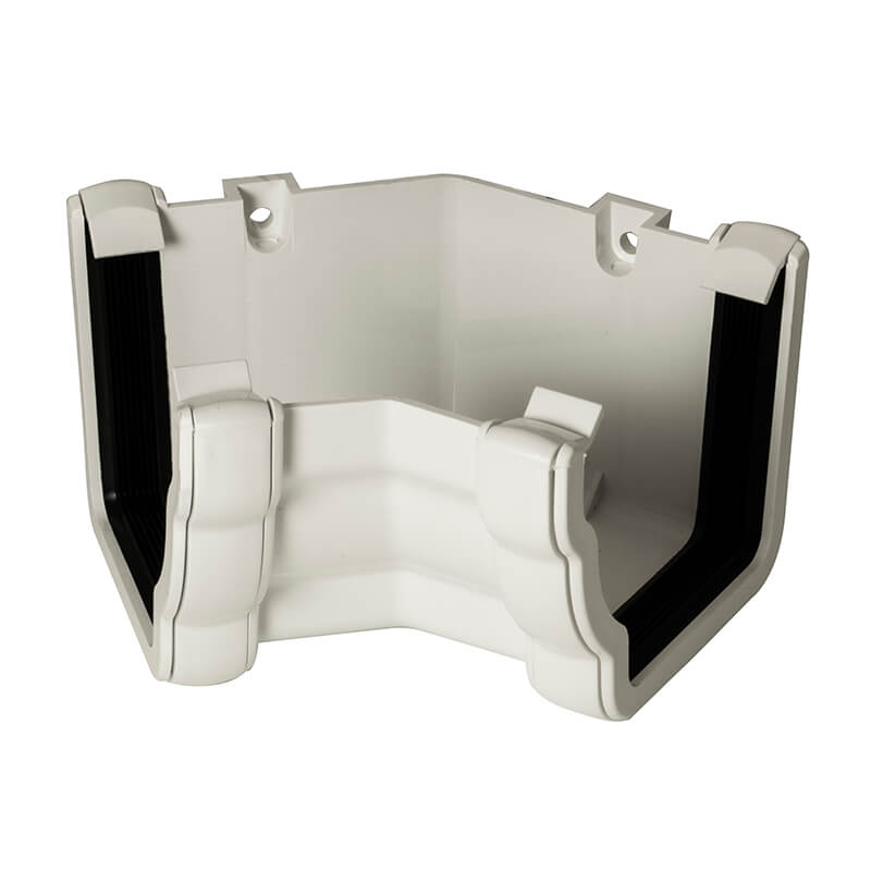 FloPlast Ogee White 135° Internal Gutter Angle  image