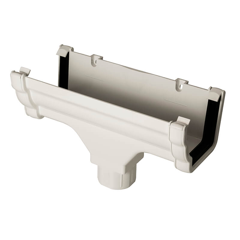 FloPlast Ogee White Running Outlet  image