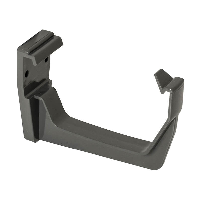 114mm FloPlast Anthracite Grey Square Fascia Bracket image