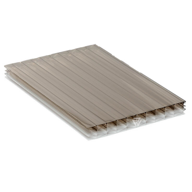 25mm Opal/Bronze Multiwall Polycarbonate 1050mm x 4000mm image