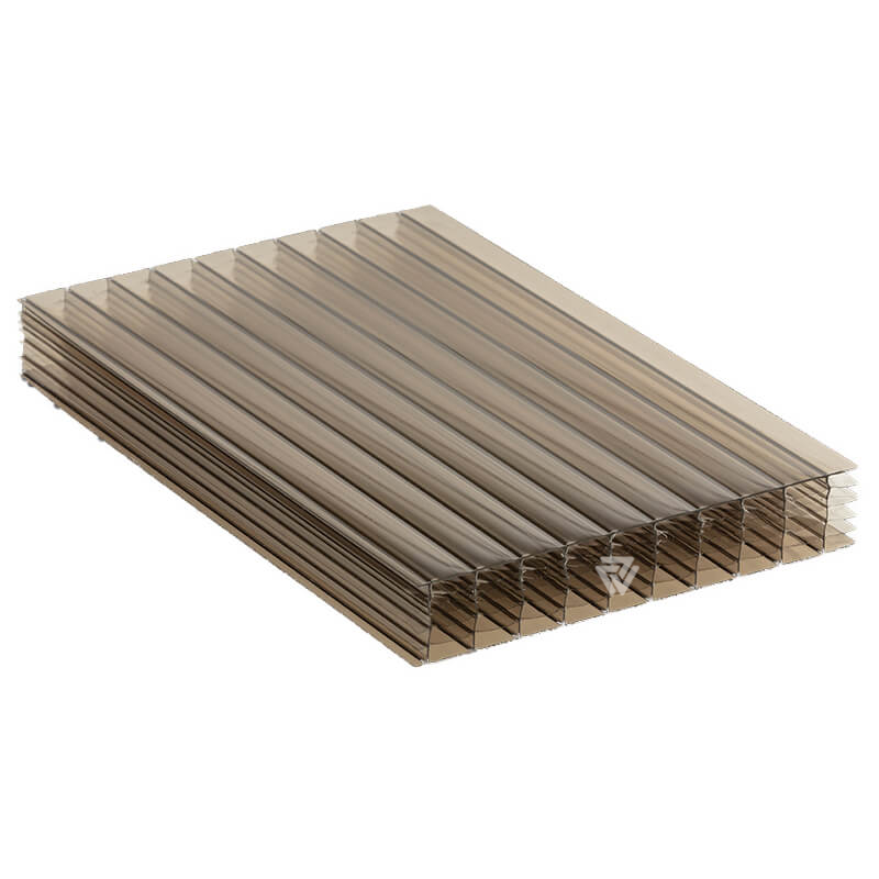 35mm Bronze Multiwall Polycarbonate 1050mm x 4500mm image