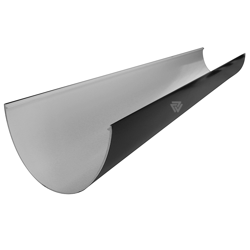 170mm Superdeep Commercial Black Gutter 4m  image