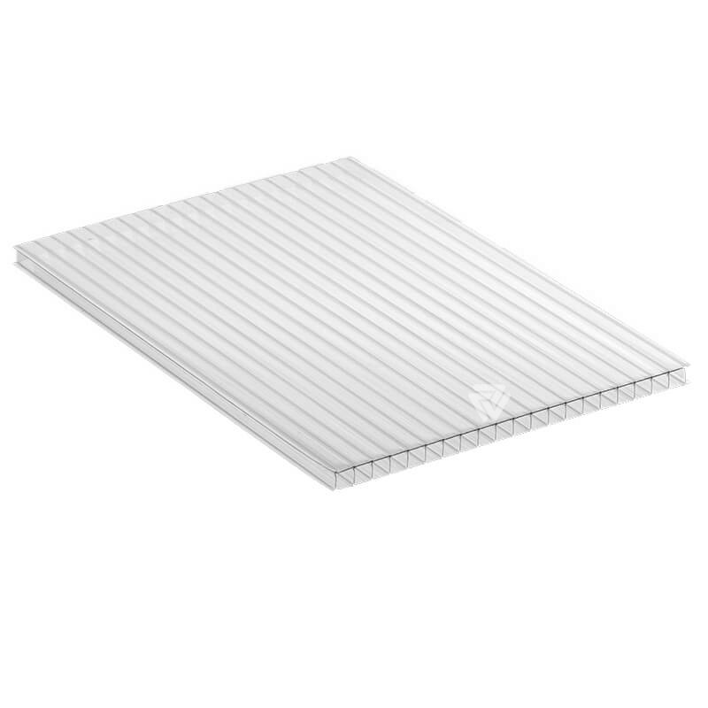 10mm Clear Multiwall Polycarbonate 1400mm x 3000mm image