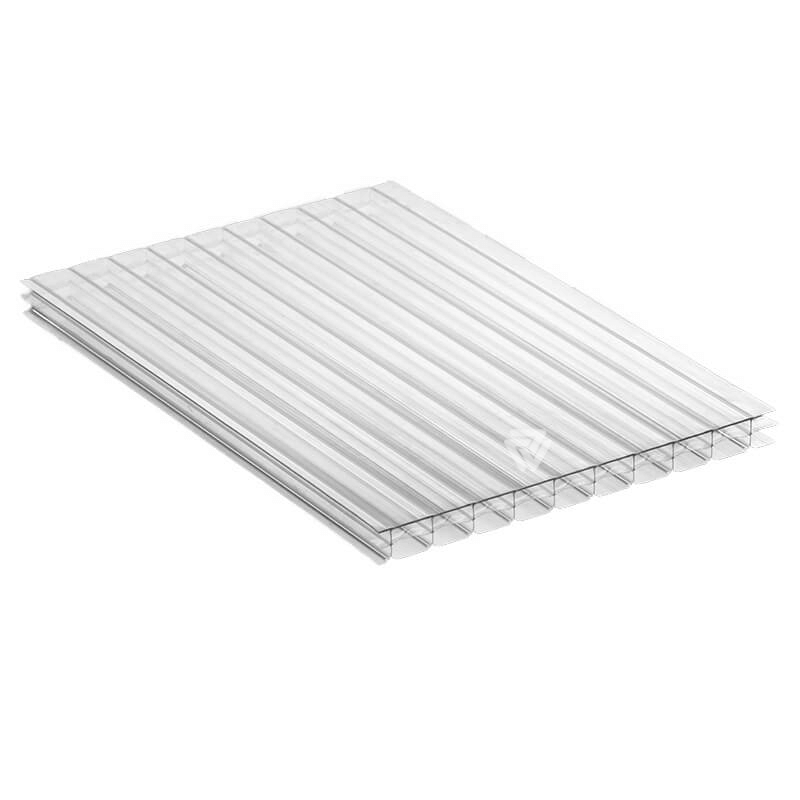 16mm Clear Multiwall Polycarbonate 2100mm x 2000mm image