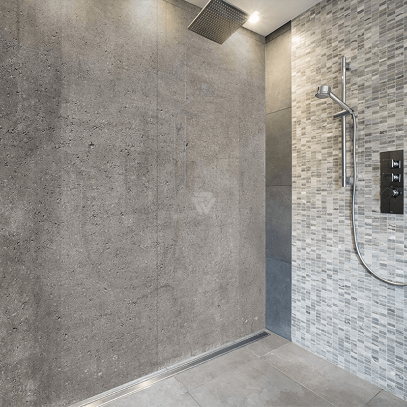 2.5mm Porous Concrete PVC Wall Cladding Sheet 3.05m x 1.22m image