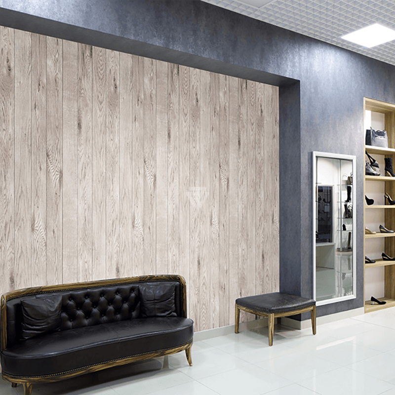 2.5mm Ash Oak PVC Wall Cladding Sheet 3.05m x 1.22m image