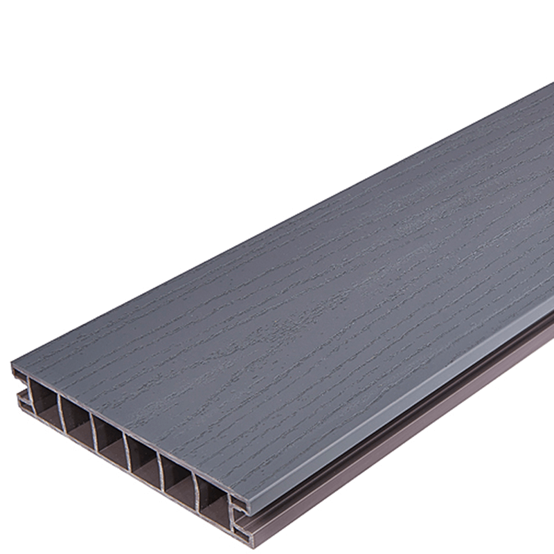 145mm Luna Grey Dekboard PVC Decking 4.9m image