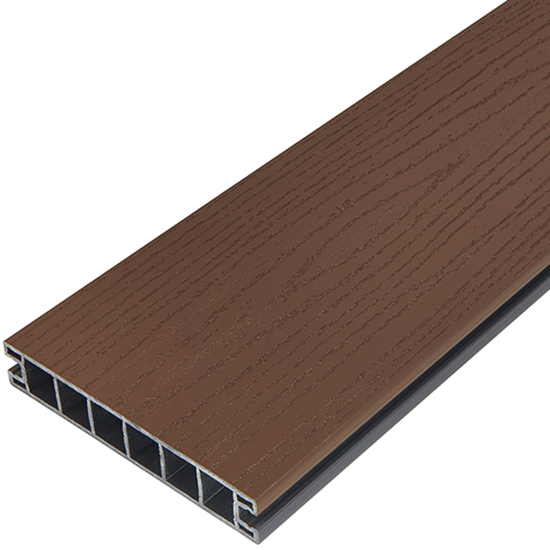 145mm Dark Oak Dekboard PVC Decking 4.9m image