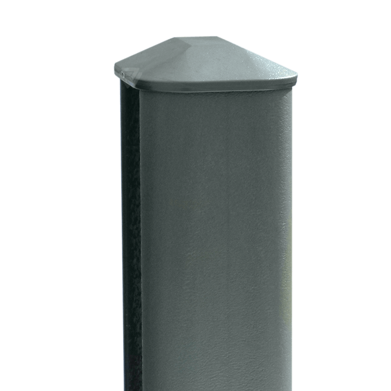 110mm x 90mm PVC Composite Fence Post Graphite 1.8m image