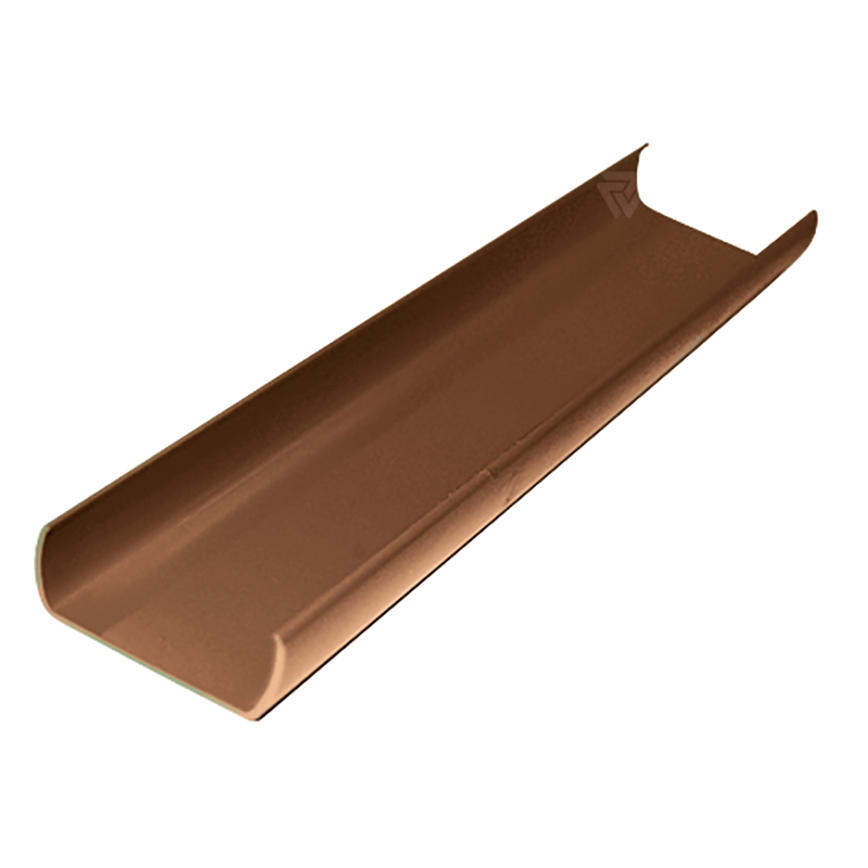 56mm x 20mm PVC Composite Fence Utility Strip Walnut 2.1m Image