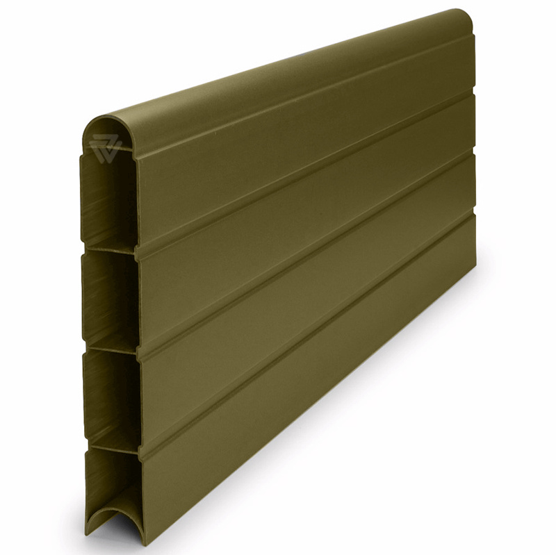 300mm PVC Composite Fence Panel Natural 2438mm image