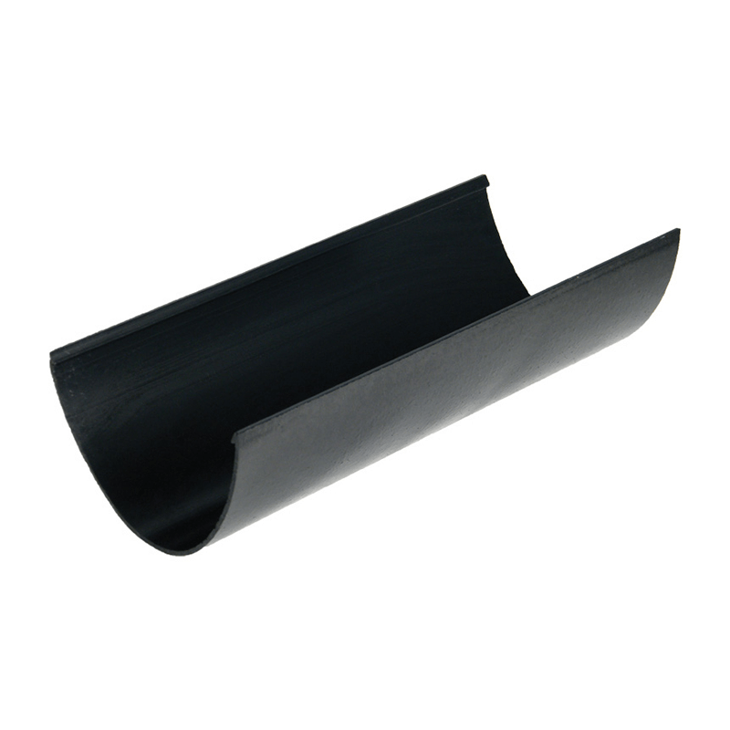 FloPlast 115mm Deepflow Hi-Cap Cast Iron Effect Gutter 4m image