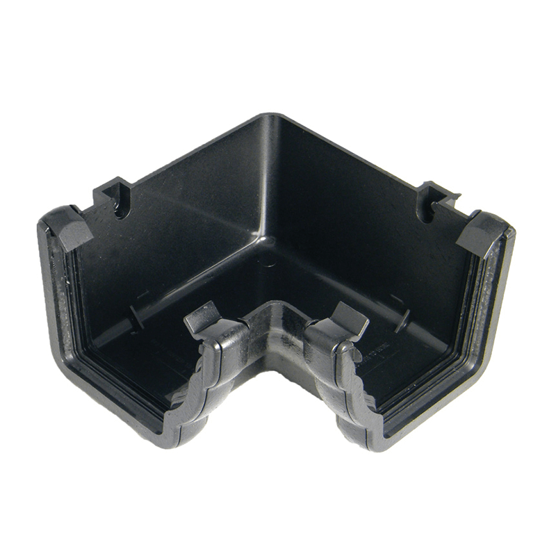 FloPlast 110mm Niagara Ogee Cast Iron Effect 90° Internal Gutter Angle  image