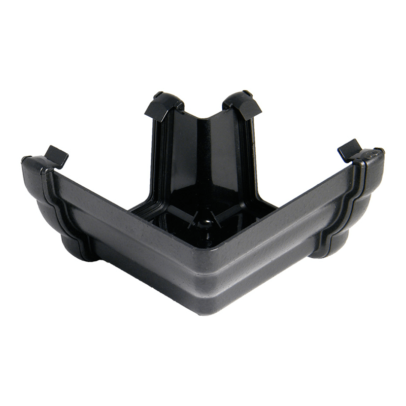 FloPlast 110mm Niagara Ogee Cast Iron Effect 90° External Gutter Angle  image