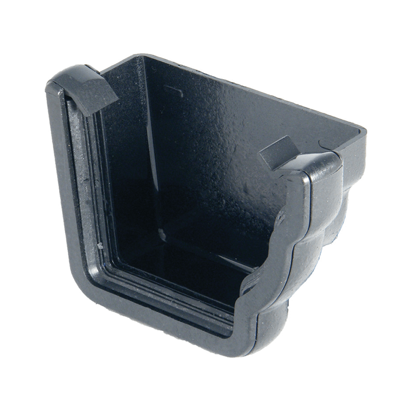 FloPlast 110mm Niagara Ogee Cast Iron Effect External Stopend Right Hand  image