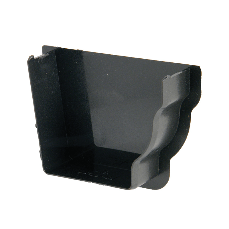 FloPlast 110mm Niagara Ogee Cast Iron Effect Internal Stopend Right Hand image