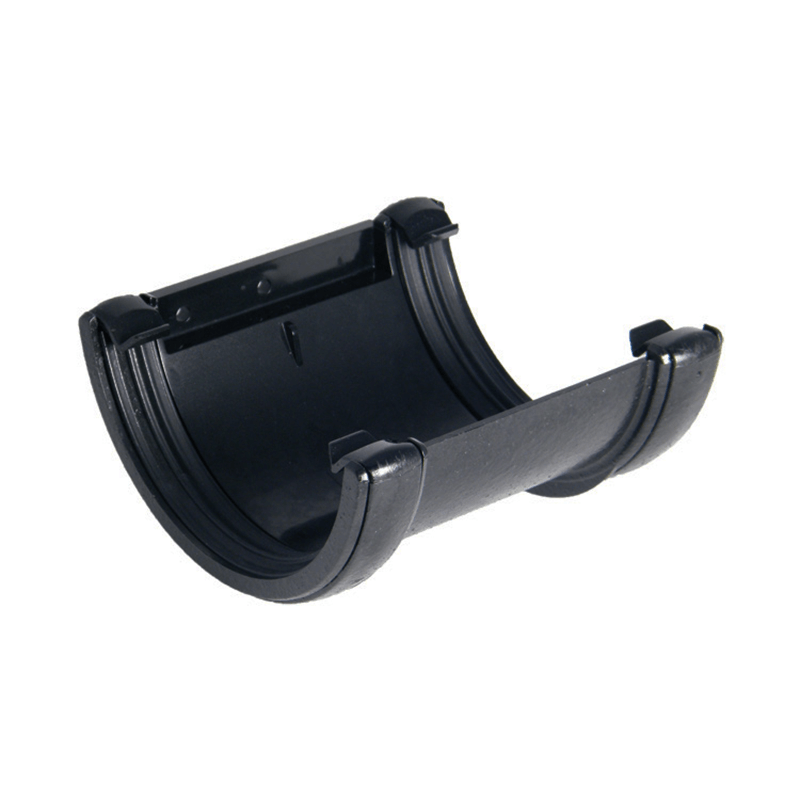 Floplast 112mm Half Round Cast Iron Effect Union Bracket  image