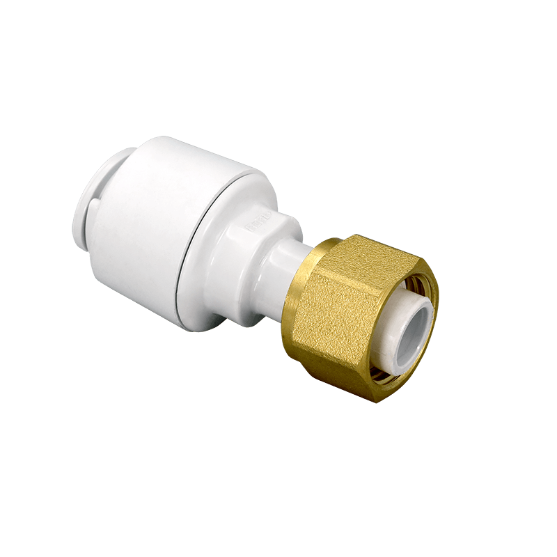 FloPlast 15mm Push Fit Flofit+ Tap Connector 1/2" image