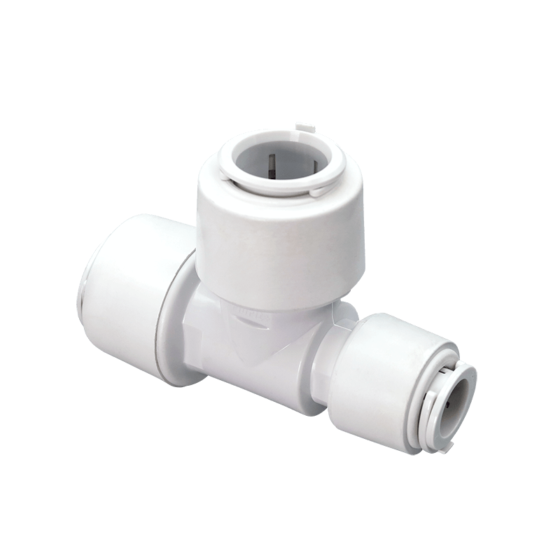 FloPlast 22mm Push Fit Flofit+ Reducing Tee 22x15x22 image
