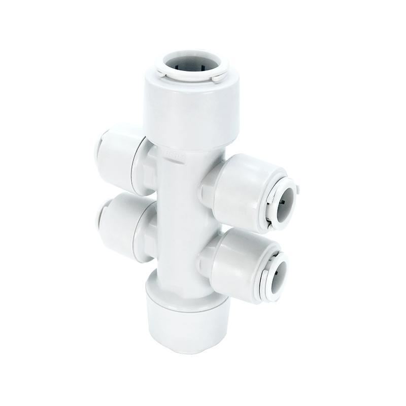 FloPlast 22mm Push Fit Flofit+ 4 Port Manifold 22x15mm image