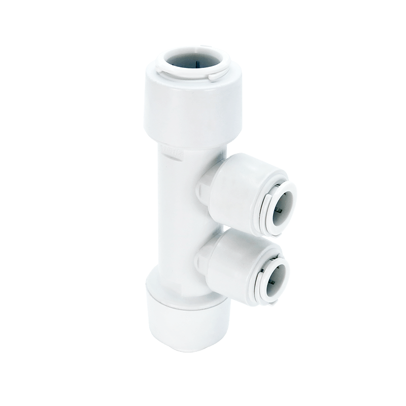 FloPlast 22mm Push Fit Flofit+ 2 Port Manifold 22x15mm  image
