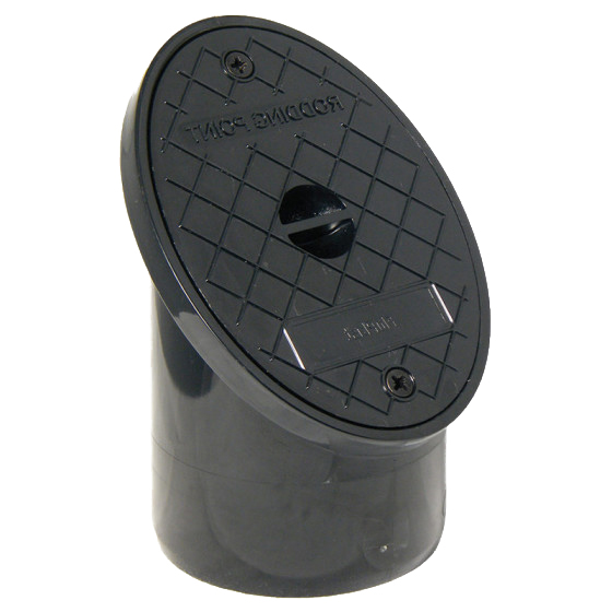 FloPlast 110mm Underground PVC Oval Rodding Point (Spigot) image