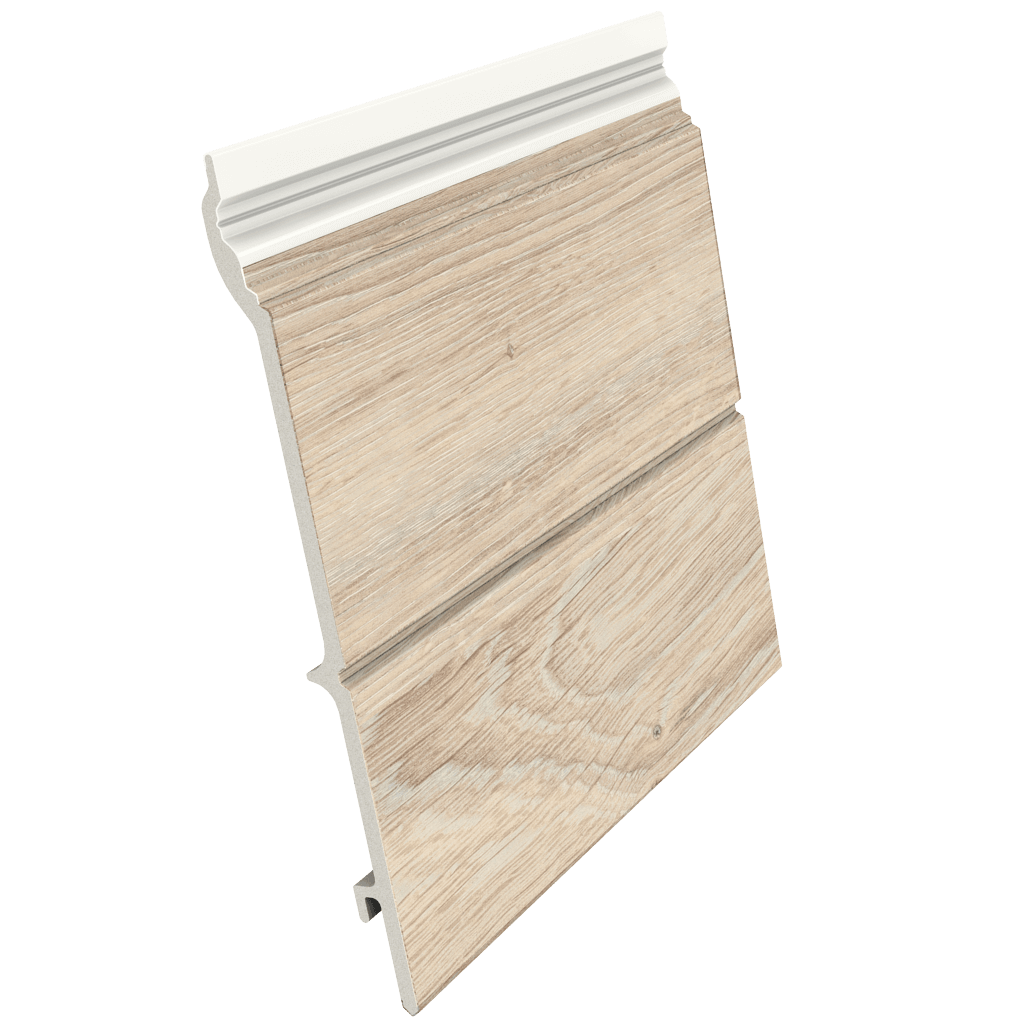 Durasid Foresta 250mm Siding with V-groove Sheffield Oak 5m Pack of 2 image