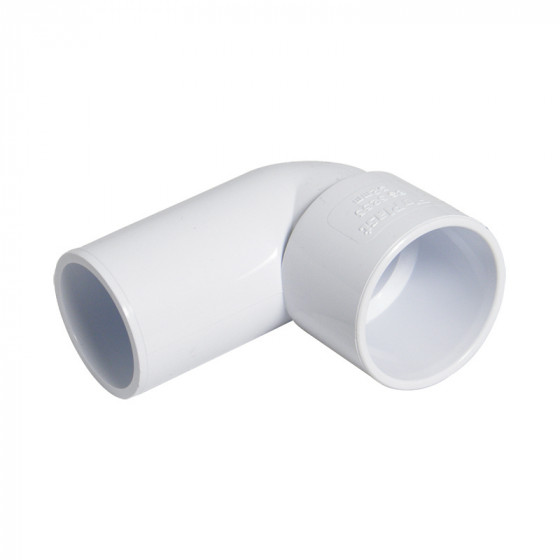 FloPlast 40mm ABS 90° Solvent Weld Waste White Swivel Bend image