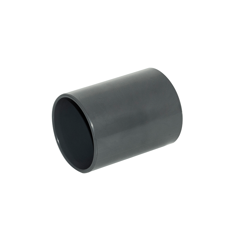 FloPlast 32mm ABS Solvent Weld Waste Anthracite Grey Straight Coupling image