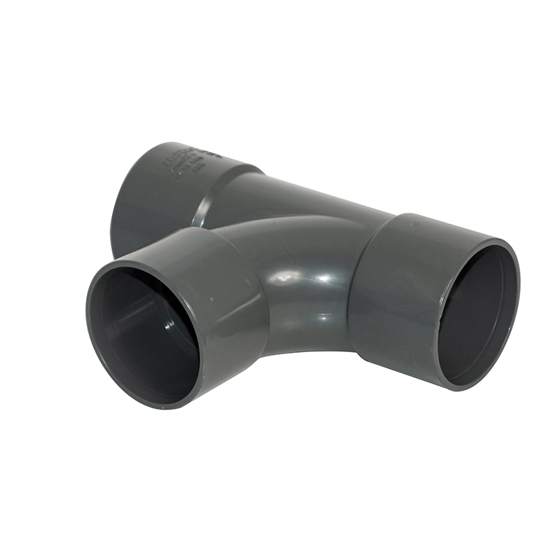 FloPlast 32mm ABS Solvent Weld Waste Anthracite Grey Tee image