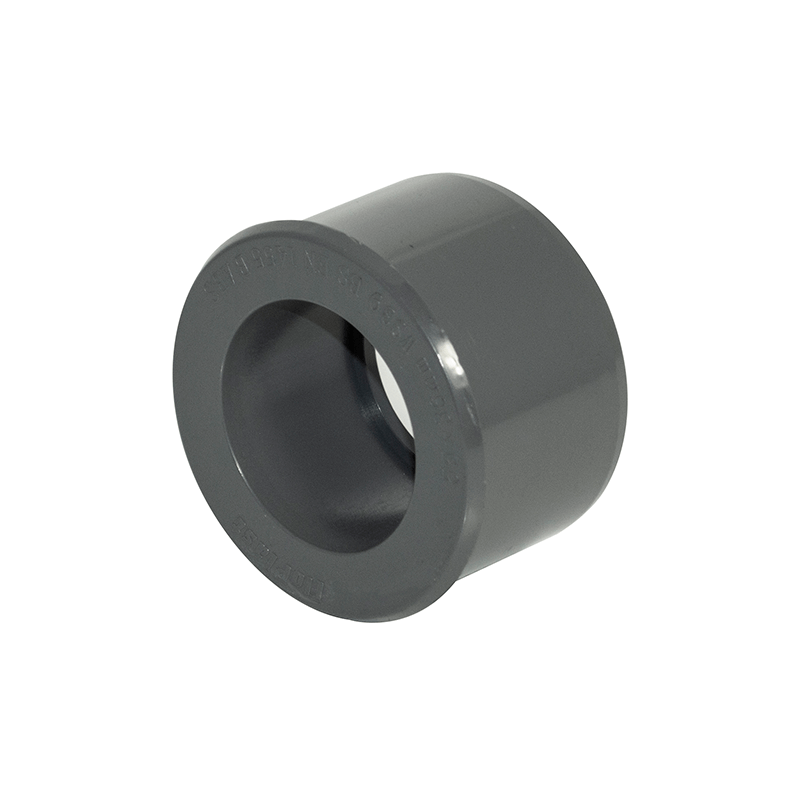 FloPlast 40mm x 32mm ABS Solvent Weld Waste Anthracite Grey Reducer image